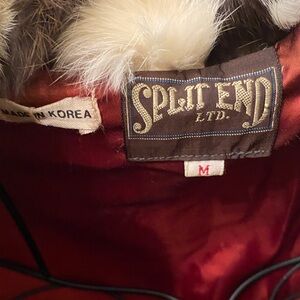 Split End Ltd. Fur Jacket